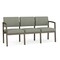 Lesro Lenox 3 Seat Tandem Seating W/ No Center Arms, 64.5 in W 24.5 in L 32 in H LS3101 - alternate 1